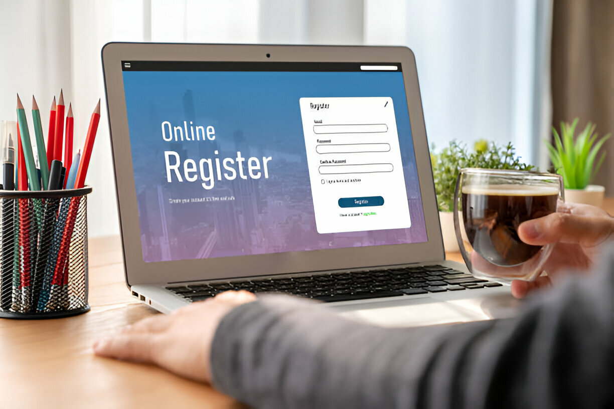 Online Register Image